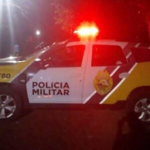 “Nem o diabo me tira daqui”, disse homem invadiu a casa da ex, mas a PM tirou, algemou e levou direto pra cadeia em Pato Branco