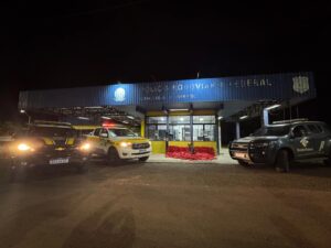 VÍDEO: Ação conjunta apreende 560 kg de maconha escondida em pneus de carreta em Irani