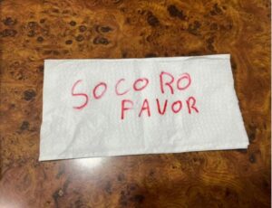 Bilhete com pedido de ajuda encontrado em loja gera mobilização policial em Francisco Beltrão