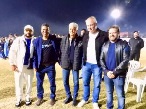 Tetracampeão Bebeto participa da abertura da Goal Cup em Xanxerê