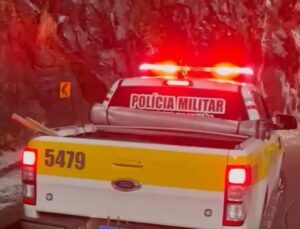 Motorista é detido por embriaguez ao volante na SC305