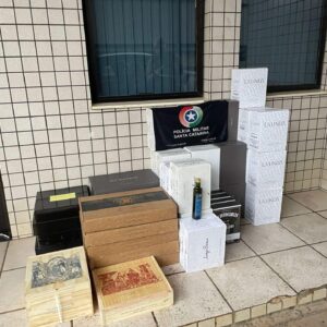 Polícia apreende mais de 270 garrafas de vinho argentino em Dionísio Cerqueira
